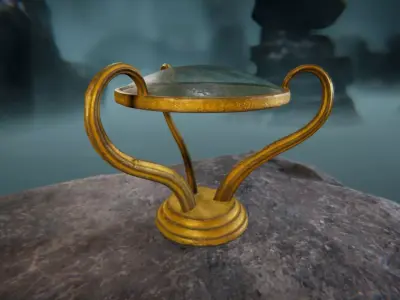 Ancient Artifact 7 Low-poly 3D model