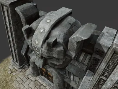 Dwarven Expedition Pack - Stylized Assets Free low-poly 3D model