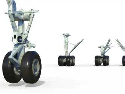 Boeing E-4 Doomsday plane 3D model