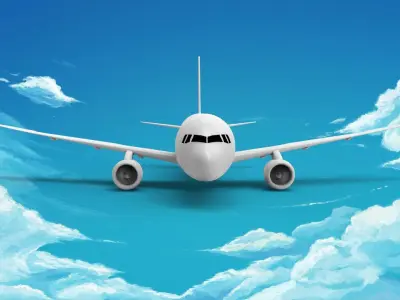 Airbus A320 family 3D model