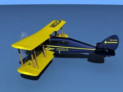 Airco DH-4 Charleston Air 3D model