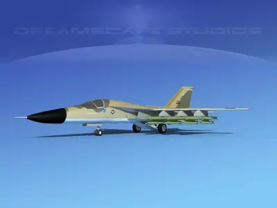 General Dynamics FB-111 Aardvark V02 3D model