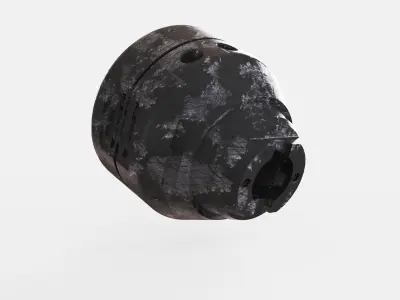 Muzzle brake Grev 3D model