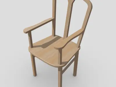 CC0 - Chair 8 Free low-poly 3D model