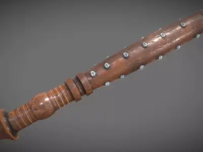 Billy Club Low-poly 3D model