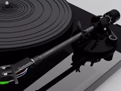 Turntable Audio Technica AT - LP50W  3D model