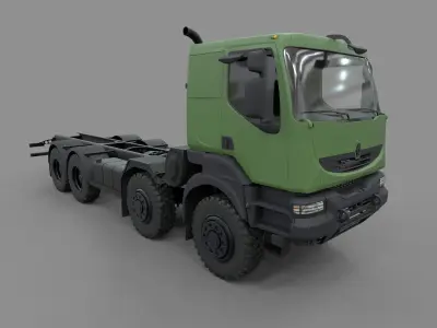 Renault Kerax Military 3D model
