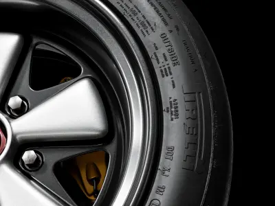 Pirelli P7 Corsa classic 235 45 R15 3D model
