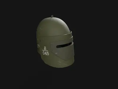 Maska-1Sch Low-poly 3D model