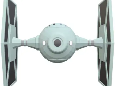 TIE Fighter 3D print model