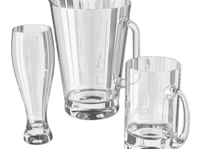  Beer Glasses Model 
