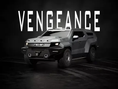 Rezvani vengeance Low-poly 3D model