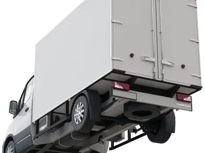 Generic Cargo Van 3D model