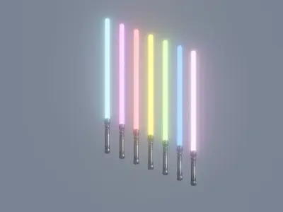 Lightsaber 3D model