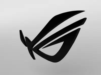 ROG Logo version1 012 Free low-poly 3D model