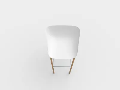 Bar Chair Free 3D model shop
