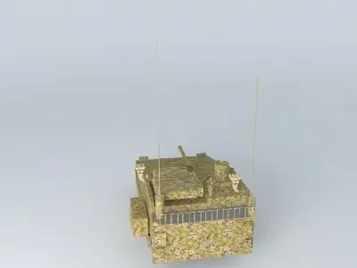 BTR Marauder Free 3D model