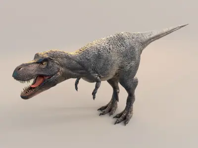 T-Rex 3D model t - rex dinosaur Low-poly 3D model