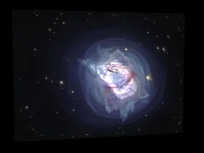 Jewel Bug Nebula 3D model