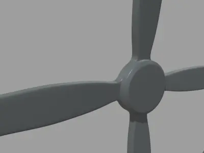 Steering Wheel Car 06 Low-poly 3D model