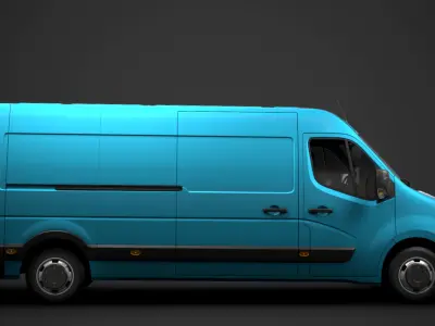Vauxhall Movano L3H2 Van 2020 3D model