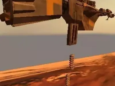 Planetary ship Strategy Bomber D-10A8 3D model