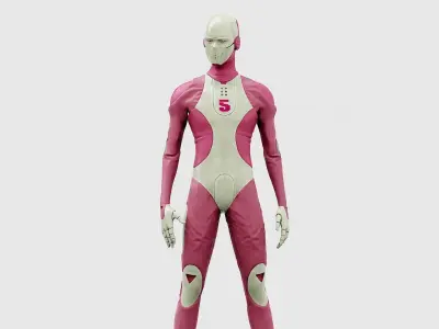 ROB-MECHA C  Rigged for Unreal Engine - Unity - MIXAMO 3D model