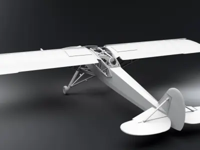 Fieseler Storch Scale mdel 3D print model