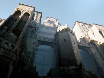 Castle II Environment Pack Low-poly 3D model