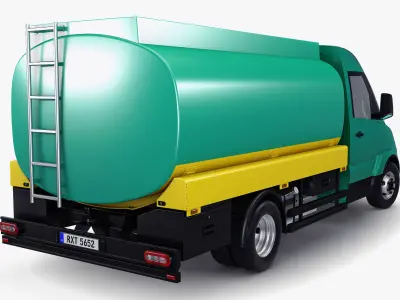 Generic Light Truck Tank M 2 3D model