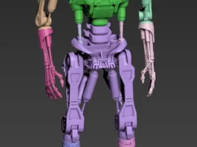 T-800 Terminator V2 3D print model