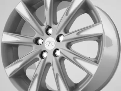 Infiniti rims 3D model
