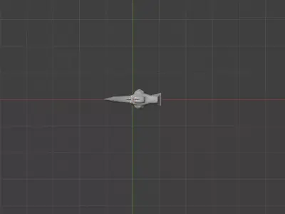 Viking Axe 3D Model Low-poly 3D model