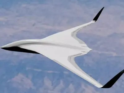 BWB Dolphin Drone 3D model