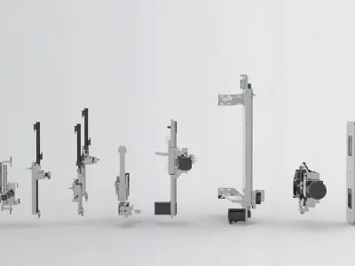 Loading and unloading model set  3D model