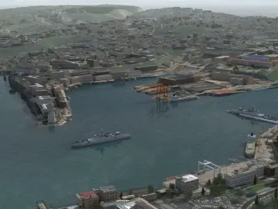 Sevastopol Naval Base 3D model