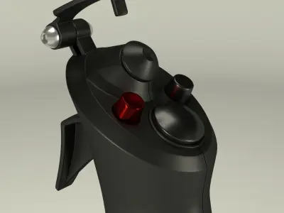 Saitek AV8R joystick 3D model