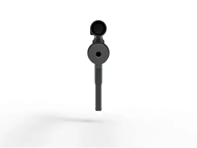 Submachine gun MAC-10 from the movie Escape from New York 1981 3D model