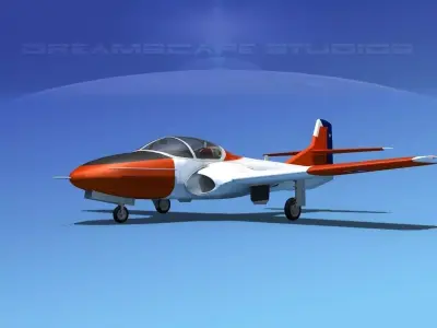 Cessna T-37 Tweetybird Chile 3D model