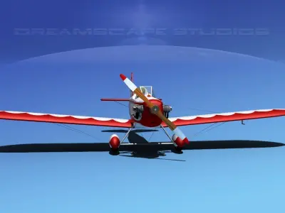 Flybaby biplane 3D model