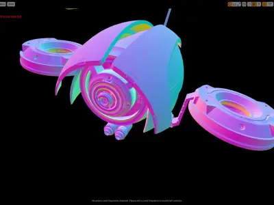 Military Drone 3D model