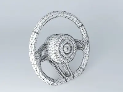 steering wheel Free 3D model