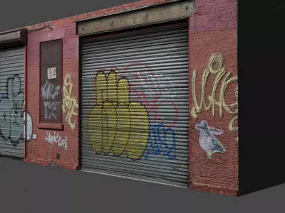 New York Small Commercial Building 3D model