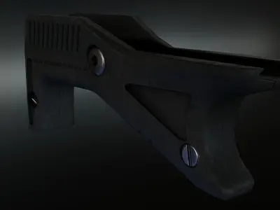 Strike Cobra Tactical Fore Grip Low-poly 3D model