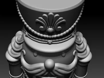 muneco el cascanueces soldado 2 3D print model