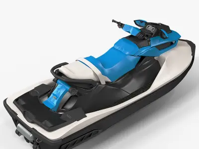 Personal Watercraft 3D model 3D model