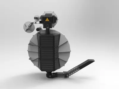 locator drum 3D model