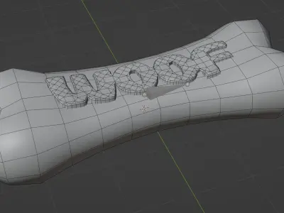 Basic Dog Chew Joy Free 3D model