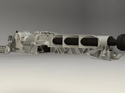 AUDI R8 Quattro front differential 3D model