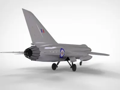 HAWKER SIDDELEY P1121 3D model